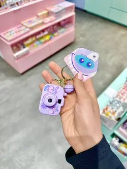 جاکلیدی دوربین کورومی پاستلی