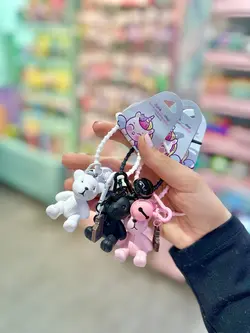 آویز موبایل تدی نشسته کیوت