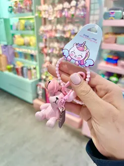 آویز موبایل تدی نشسته کیوت