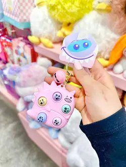 جاکلیدی پاپت دایناسور پاستلی