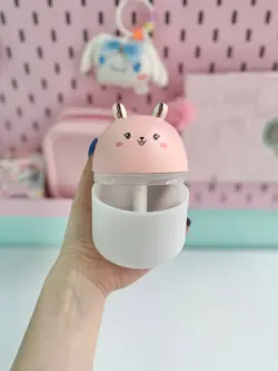 دستگاه بخور خرگوش کیوت صورتی