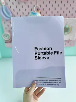 پوشه پاستلی کتابی