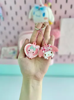 پک دوتایی محافظ کلید ملودی صورتی