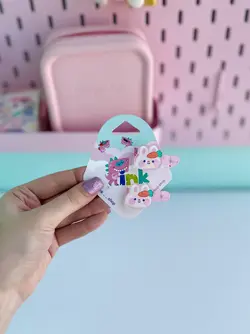 گیره مو شفاف کیوت