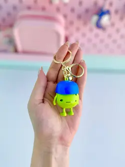 جاکلیدی مایک سبز کلاه دار