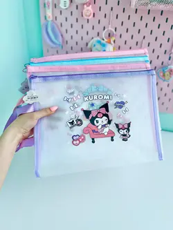 پوشه توری A4 سانریو رنگی