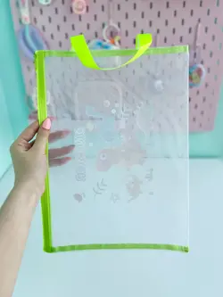 پوشه A4 توری کارتونی رنگارنگ