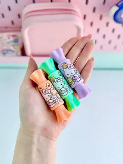 هایلایتر دو سر شکلاتی کیتی