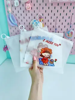 پوشه A5 مات کیوت گرل رنگی