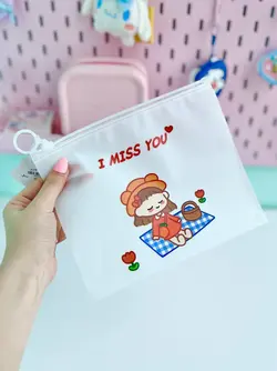 پوشه A5 مات کیوت گرل رنگی