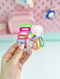 گیره مو براق رنگی رنگی