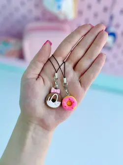 آویز کیف و تبلت چراغدار دونات