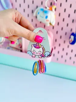 پک کش گرد رنگی رنگی
