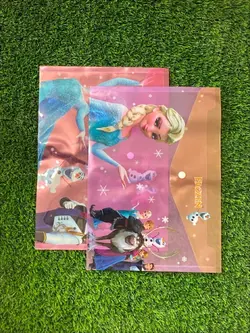 پوشه دکمه دار السا و انا