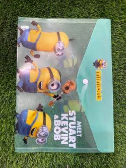 پوشه‌ دکمه‌دار‌ مینیون