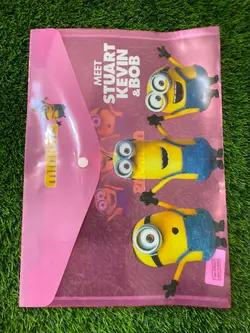 پوشه‌ دکمه‌دار‌ مینیون