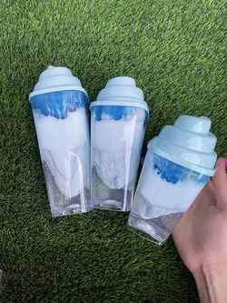 اسلایم شیک آبی یخی