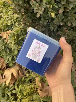 اسلایم ۵۵۰ گرمی آبی اکلیلی تیره