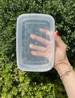 اسلایم شفاف بی رنگ