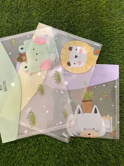 پوشه دکمه‌دار‌ کیوت حیوانات