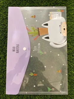 پوشه دکمه‌دار‌ کیوت حیوانات