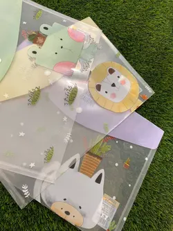 پوشه دکمه‌دار‌ کیوت حیوانات