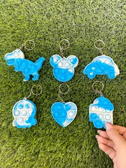 جاکلیدی پاپت سفید آبی