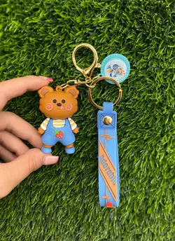 جاکلیدی خرس کیوت لباس دار