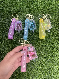 جاکلیدی آکواریومی بستنی چوبی