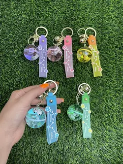 جاکلیدی آکواریومی توپی رنگی