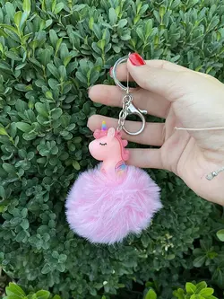 یونیکرن خزدار صورتی رون دو