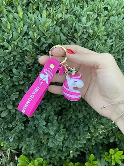 جاکلیدی یونیکرن دراگون صورتی