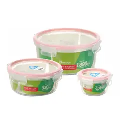 ظروف فریزری گرد