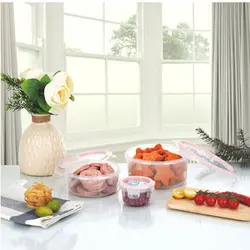 ظروف فریزری گرد