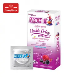 کاندوم تاخیری دوبل ناچ کدکس مدل Double Delay بسته 12 عددی