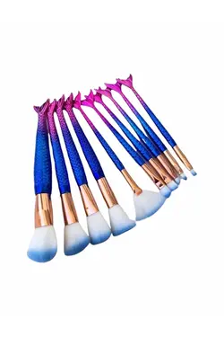 ست براش 10 عددی پری دریایی مژگان