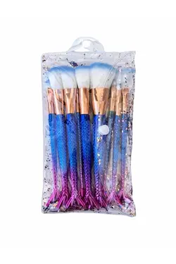 ست براش 10 عددی پری دریایی مژگان