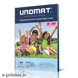 کاغذ گلاسه اونومات گرمUnomat 260 - ای پرینتر