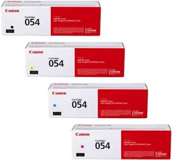 ست کارتریج طرح درجه 1 پرینتر لیزری کانن مدل 054