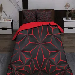 روتختی یکنفره پلاس باف طرح سه بعدی - تشک پلاس باف