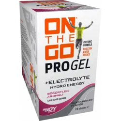 پرو ژل انرژی زا و معدنی PROGEL ON THE GO طعم توت سیاه - بسته 24 عددی