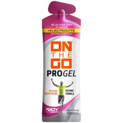 پرو ژل انرژی زا و معدنی PROGEL ON THE GO با طعم توت سیاه