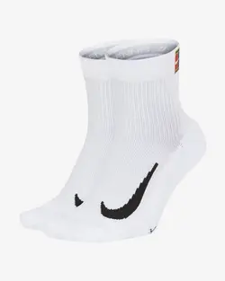 جوراب تنیس ساق کوتاه نایک NikeCourt (2 جفت) - سفید | تنیس ۲۴
