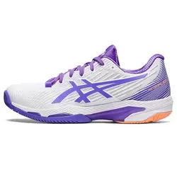 کفش تنیس زنانه اسیکس Asics Solution Speed FF 2 - سفید بنفش