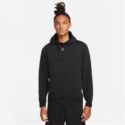 هودی تنیس مردانه نایک Fleece - مشکی | تنیس ۲۴