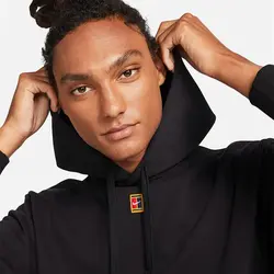 هودی تنیس مردانه نایک Fleece - مشکی | تنیس ۲۴