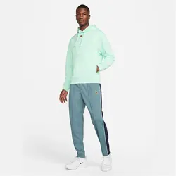 هودی مردانه نایک Nike Court Fleece - سبز روشن | تنیس ۲۴