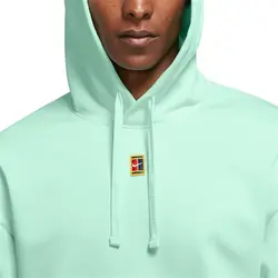 هودی مردانه نایک Nike Court Fleece - سبز روشن | تنیس ۲۴