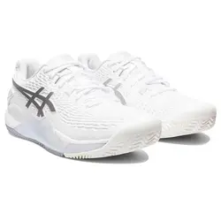 کفش تنیس سفید زنانه اسیکس مدل Asics Gel-Resolution 9  | تنیس ۲۴