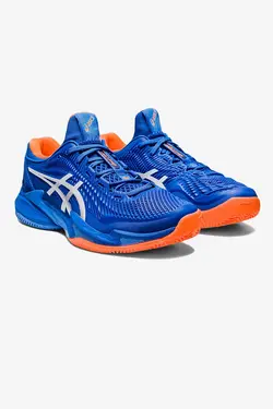 کفش تنیس مردانه اسیکس Asics Court FF 3 Novak Djokovic Clay- آبی | تنیس ۲۴